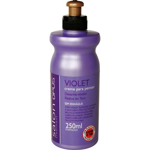 Creme para Pentear Salon Opus 250ml Violet