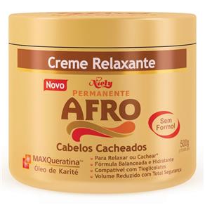Creme Relaxante Afro Permanente Niely Cabelos Cacheados
