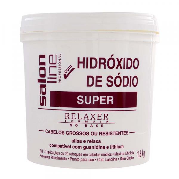 Creme Relaxante Hidróxido de Sódio Super 1,8 Kg - Salon Line