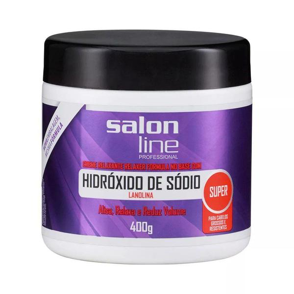 Creme Relaxante Hidróxido de Sódio Super 400g - Salon Line