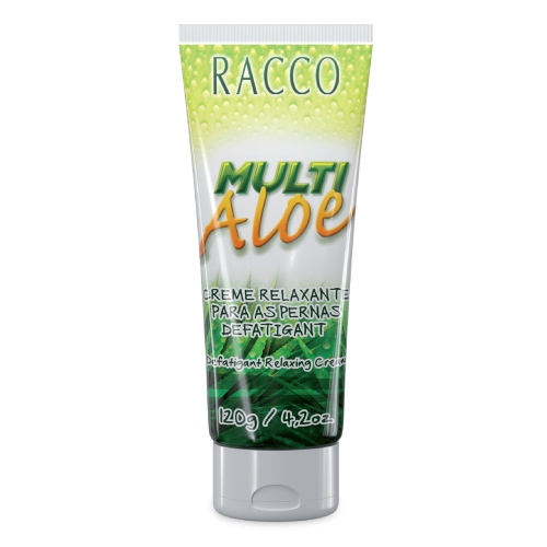 Creme Relaxante para as Pernas Defatigant Multi Aloe, 120g - Racco