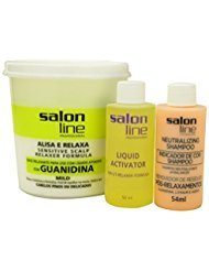 Creme Relaxante Salon Line Guanidina Tradicional Mild 215g