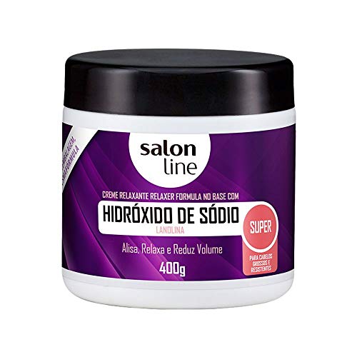 Creme Relaxante Sódio Salon Line Regular 400G