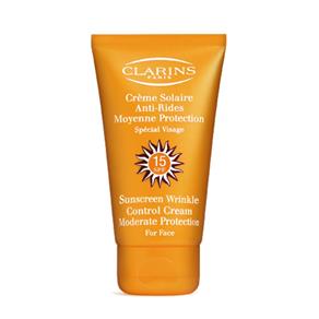 Crème Solaire Anti-Rides Moyenne Protection Spf 15 Clarins - Protetor Solar Fps 15 75ml