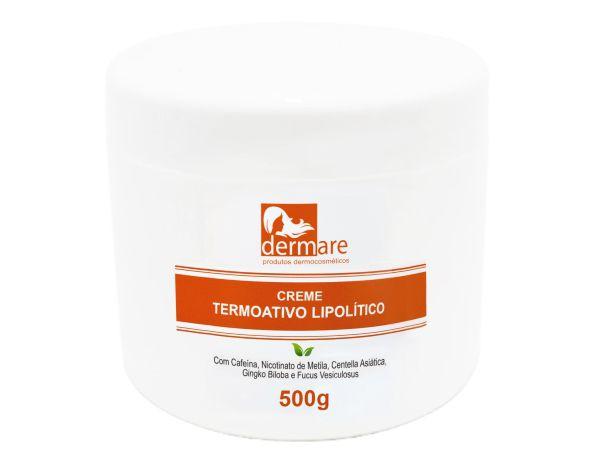Creme Termoativo Anti Celulite Lipolitico 500G - Dermare