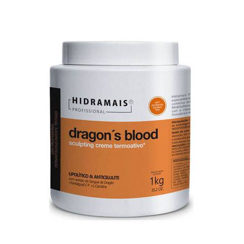 Creme Termoativo Sculpting Dragon's Blood Hidramais 1kg
