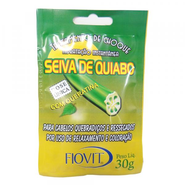 Creme Tratamento de Choque Seiva de Quiabo Fiovit 30 G - Sante Cosmetica Ltda