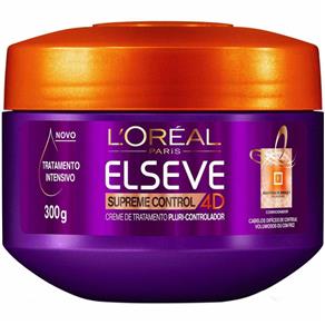 Creme Tratamento Elseve Supreme Control 4D L?Oréal 300Ml