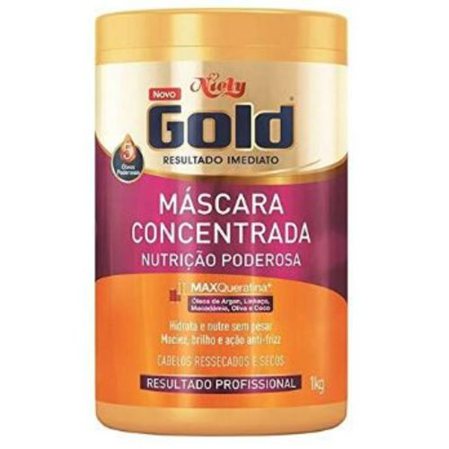 Creme Tratamento Niely Gold 1kg Nutrição Poderosa