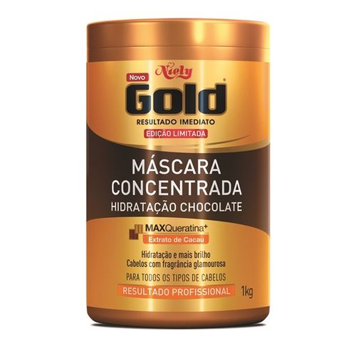 Creme Tratamento Niely Gold Chocolate Conc 1kg
