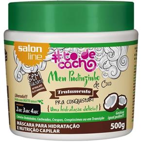 Creme Tratamento Salon Line 500g Meu Pudinzinho de Coco Todecachoo