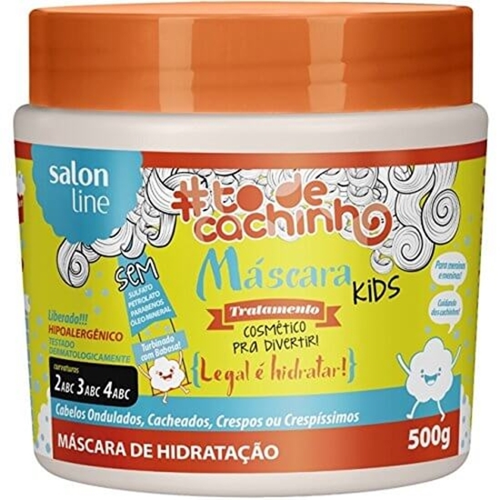 Creme Tratamento Salon Line 500g To de Cacho Kids - Seu Gil