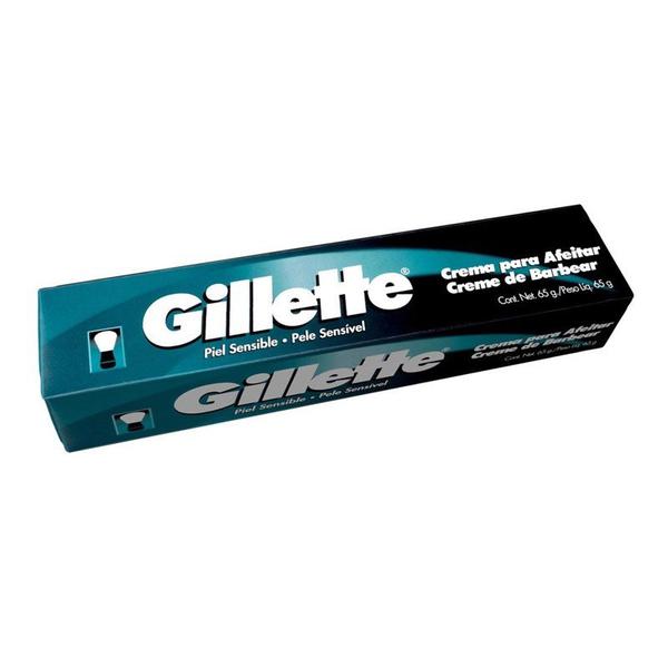 Creme Tubo Gillette Pele Sensível 65G