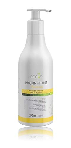 Creme Ultra Hidratante para as Mãos e Pés Eccos Cosméticos Passion For Fruits Maracujá 300ml