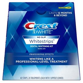 Crest 3D White Professional Effects Whitestrips Dental Teeth Whitening Strips