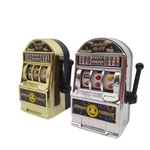 Crianças Adulto Mini Casino Slot Machine Fruit Aliviar o stress ansiedade Tédio Descompressão Sorte Jackpot Toy cor aleatória