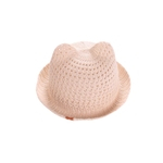 Crianças bebê do verão Straw Hat Cotton Protetor solar Chapéu do verão