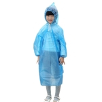 Crianças descartável Raincoat capa de chuva impermeável e respirável para o curso Parque