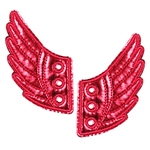 Crianças Foils Shoes Sapatilha Angel Wings Shoes Accessories Red