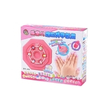 Crianças Nails compo o jogo DIY Manicure Adesivos Brinquedos como presentes de aniversário Xmas para meninas