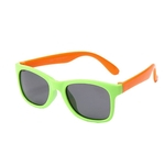 Crianças polarizada silicone óculos de sol Ultraleve Anti-UV óculos de sol Eyewear