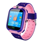Crianças relógio inteligente Q12B Phone Watch para Android IOS Vida LBS impermeáveis ¿¿Posicionamento 2G Sim Card Dail Chamada