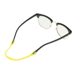 Crianças Silicone Soft Stick Eyewear Cord Óculos Óculos Strap Eyeglass Yellow