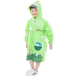 Crianças Waterproof Raincoat padrão bonito com Reflective Stripes Raincoat