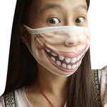 Criativa perniciosa Mouth máscara anti-Po Máscaras Quente