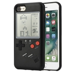 Criativa Tetris Retro clássico Game Console caso capa para iPhone 6 / 6s, 6 / 6s plus, 7/8, 7 / 8plus (sem bateria) Venda quente