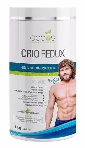 Crio Redux Gel Crioterápico Detox Eccos Cosméticos 1000ml