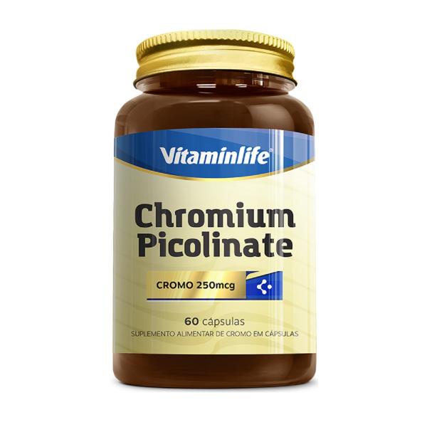 Cromo Picolinate 250 Mcg (90 Caps) - Vitaminlife