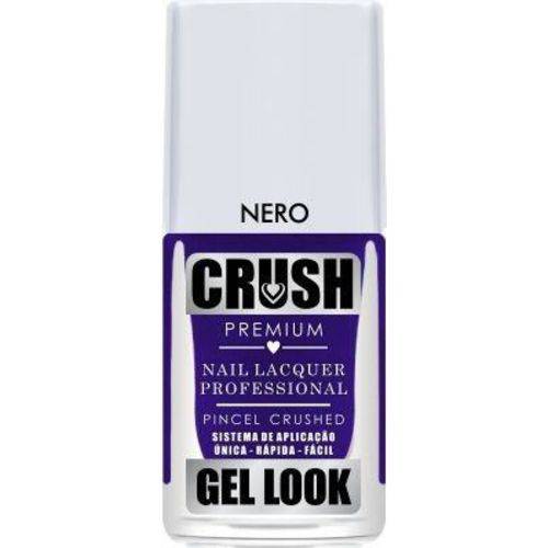 Crush Gel Look Esmalte Cremoso Nero