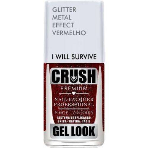 Crush Gel Look Esmalte Glitter Metal Effect I Will Survive