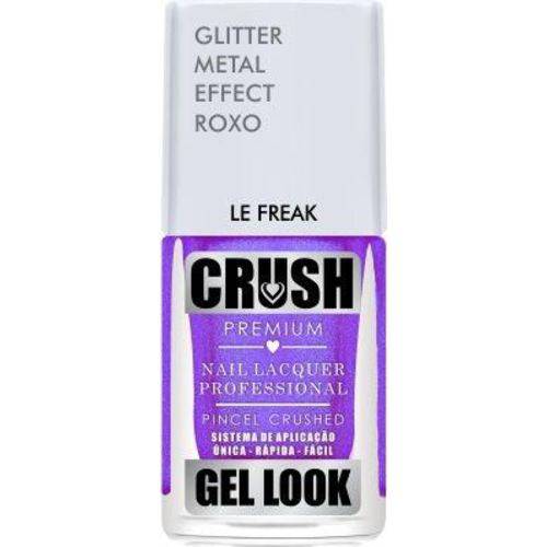 Crush Gel Look Esmalte Glitter Metal Effect Le Freak