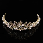 Crystal Diamond Crown Headband Bride Queen Headwear Acessórios para o cabelo Festa de casamento