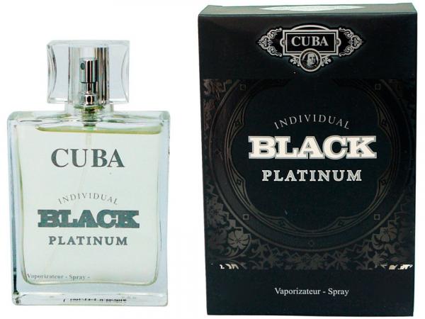 Cuba Paris Individual Black Platinum - Perfume Masculino Deo Parfum 100ml