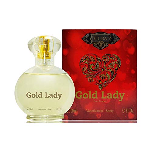 Cuba Perfume Feminino Gold Lady 100Ml
