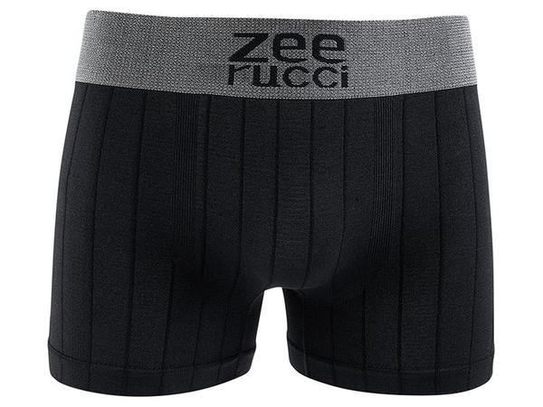Cueca Boxer Jacquard Sem Costura Preta - Zee Rucci