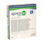 Curativo Aquacel Ag+ Extra 10 x 10 cm (Caixa c/ 5 unds.) 413567 - Convatec