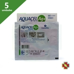 Curativo Aquacel Ag+ Extra 10 x 10 cm (Caixa c/ 5 unds.) 413567 - Convatec