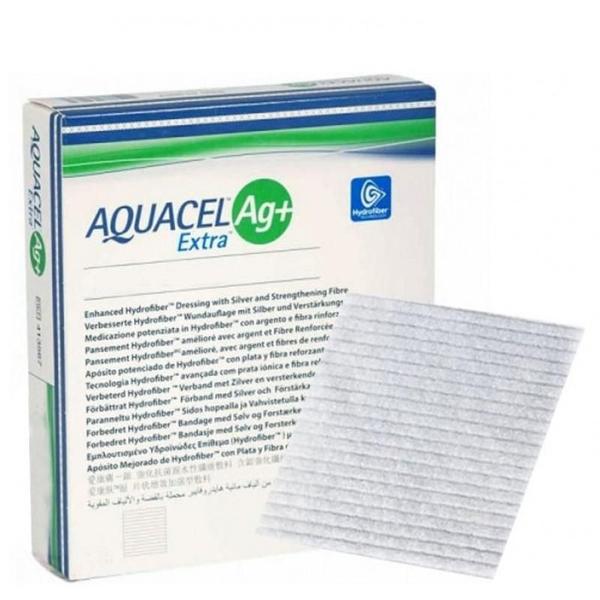 Curativo Aquacel AG+ Extra 10x10cm (567) - Unidade - Convatec