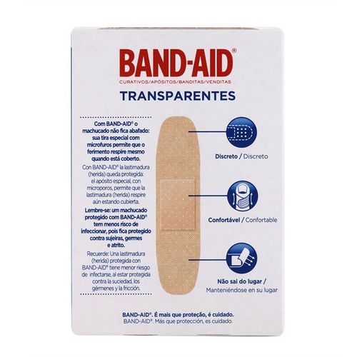 Curativo Band-aid com 100 Unidades
