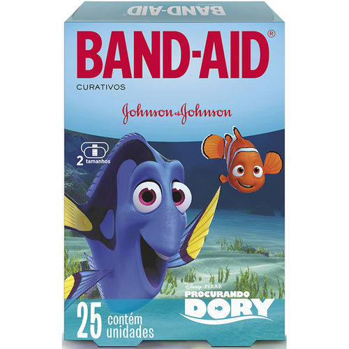 Curativo Band-aid Decorado 25unidades -caixa