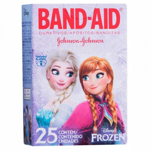 Curativo Band-Aid Decorado Frozen 25unidades -Caixa