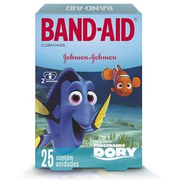 Curativo Band-Aid Dory com 25 Unidades