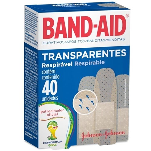 Curativo Band Aid Transparente