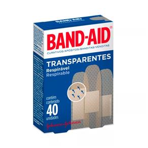 Curativo Band-Aid Transparentes J&J