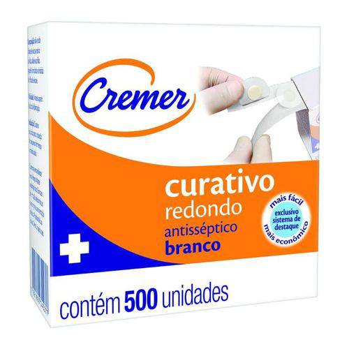 Curativo Redondo C/500 Un Rolo Cremer