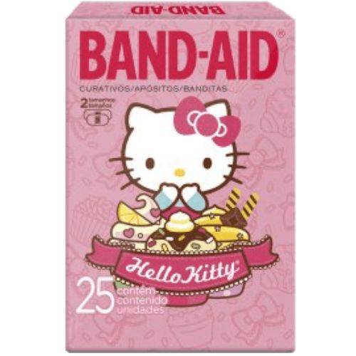 Curativo Transparente Band Aid C/25 Hello Kitty
